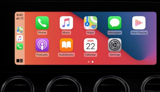 蓝田apple维修网点分享如何将iPhone连接到CarPlay 